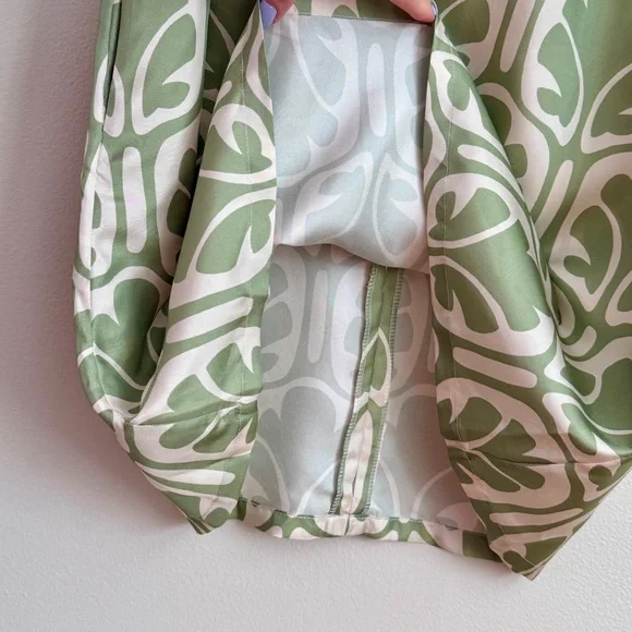 LA DoubleJ Green Sheath Mini Dress Short Sleeve Crew Neck - Picture 14 of 16